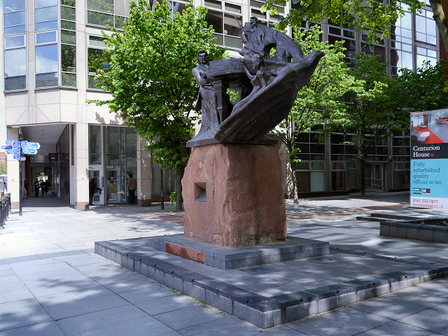 Fryderyk Chopin Statue, Deansgate