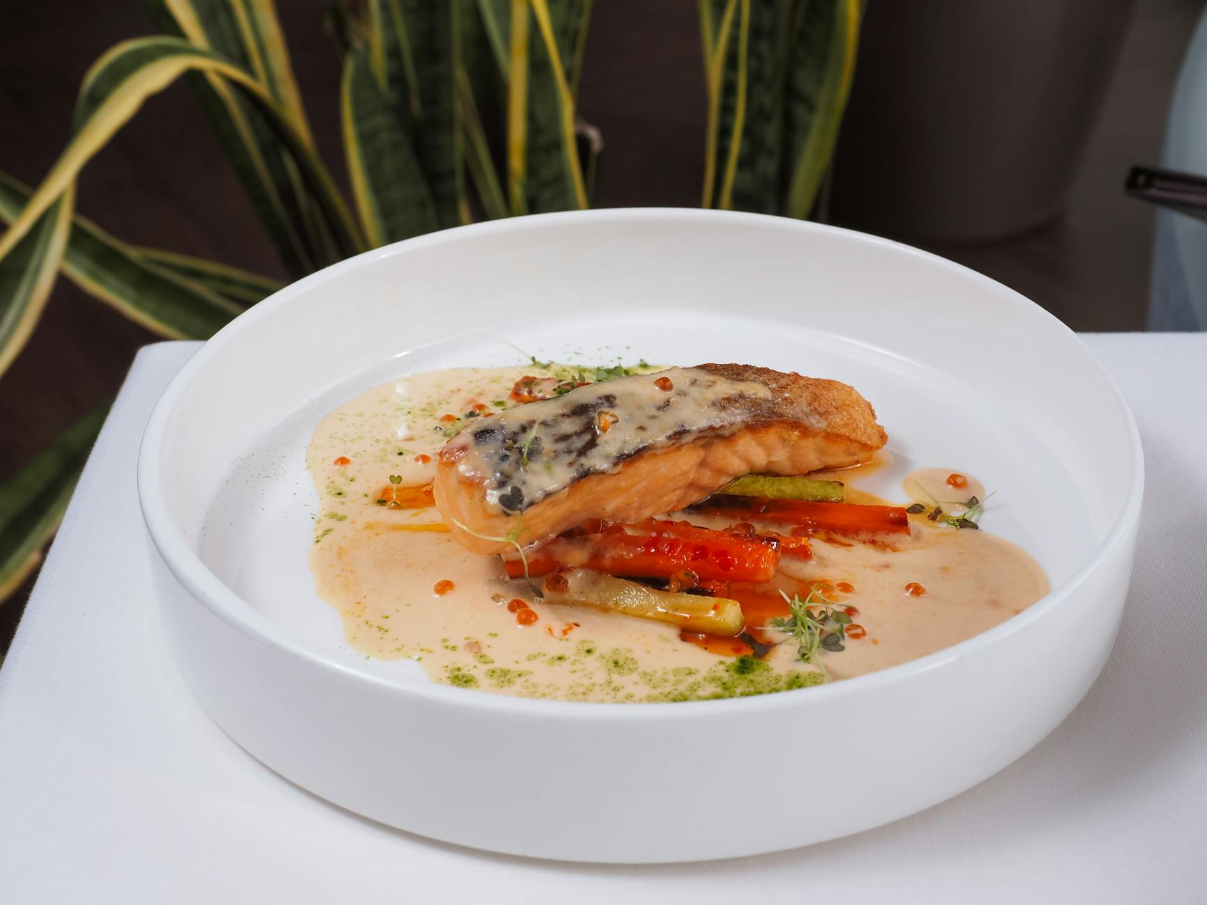 Instant Pot Slow-Cooked Salmon with Dill & Double Cream
