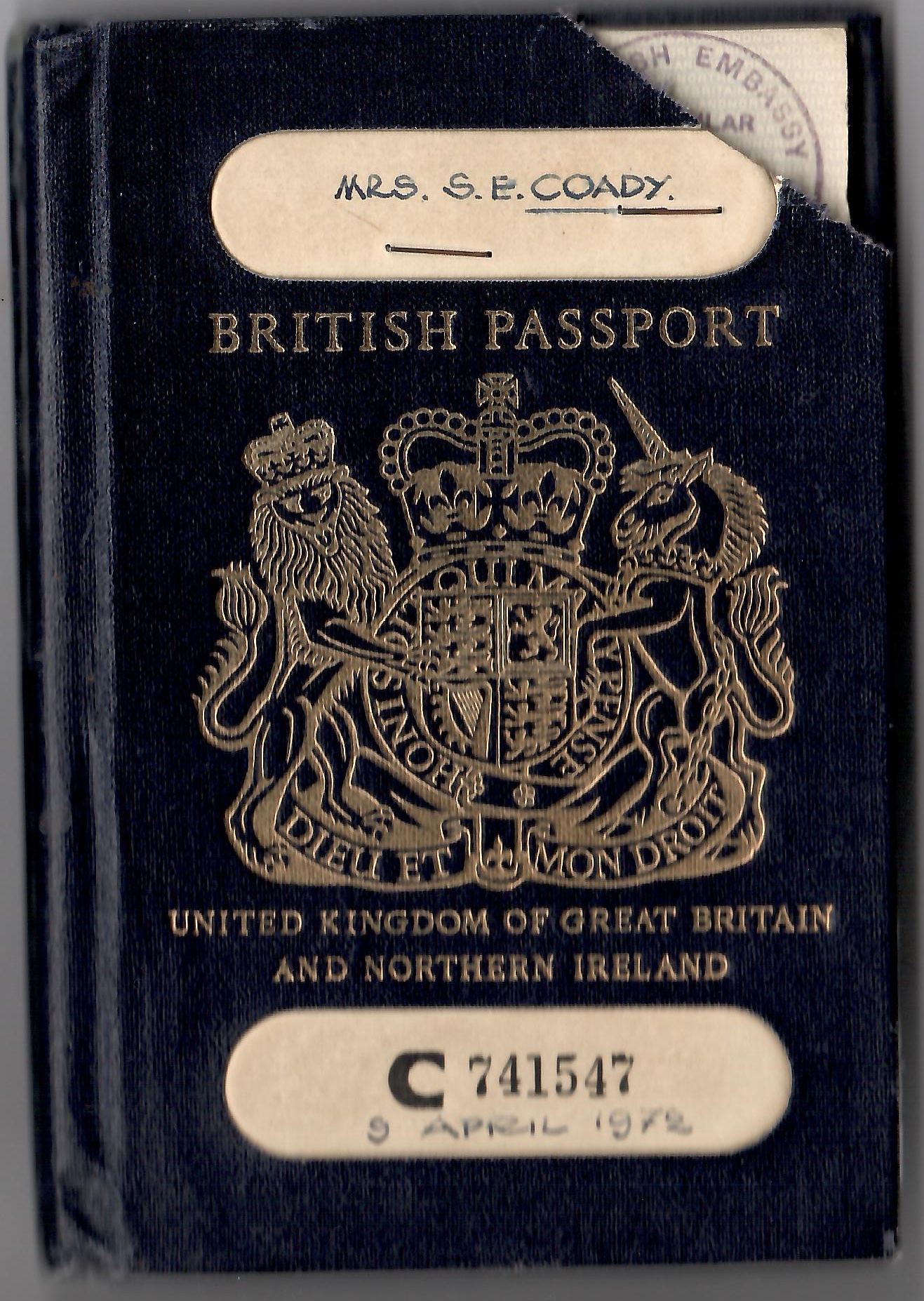 Sybil’s Life in a Passport